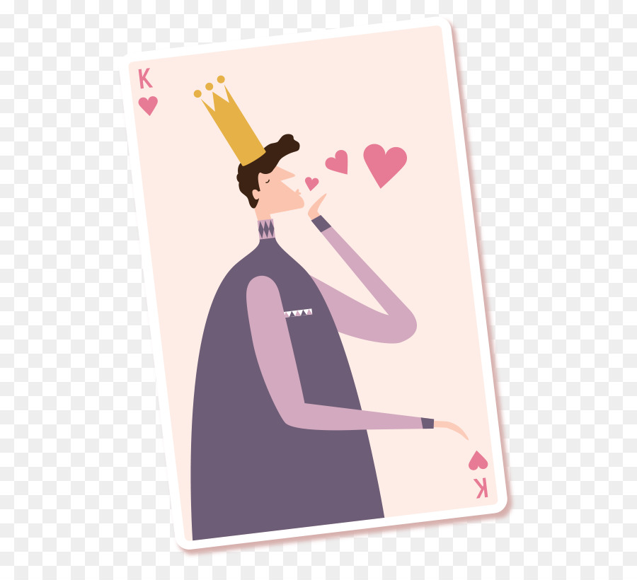 Rey De Corazones，Tarjeta PNG