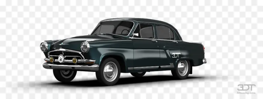 Coche Antiguo，Azul PNG