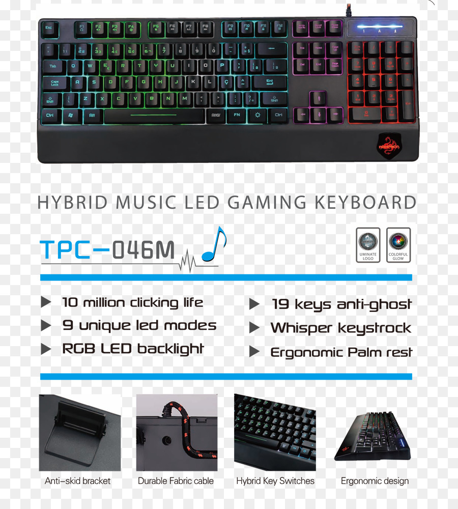 Teclado Para Juegos，Computadora PNG