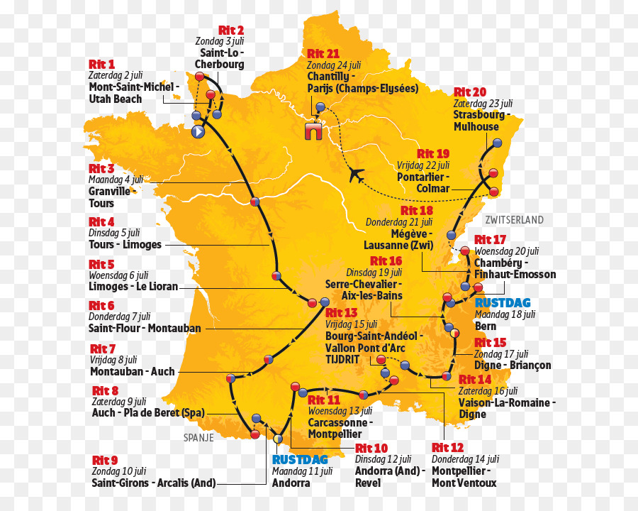 2016 Tour De France，2017 Tour De Francia PNG