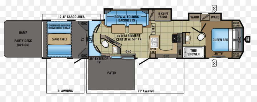 Plan De Piso，Jayco Inc PNG