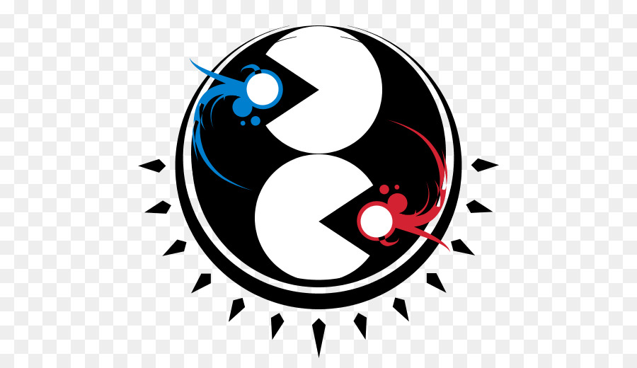 Diseño De Yin Yang Pac Man，Yin Y Yang PNG