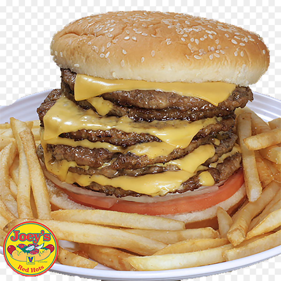 Las Papas Fritas，Hamburguesa Con Queso PNG