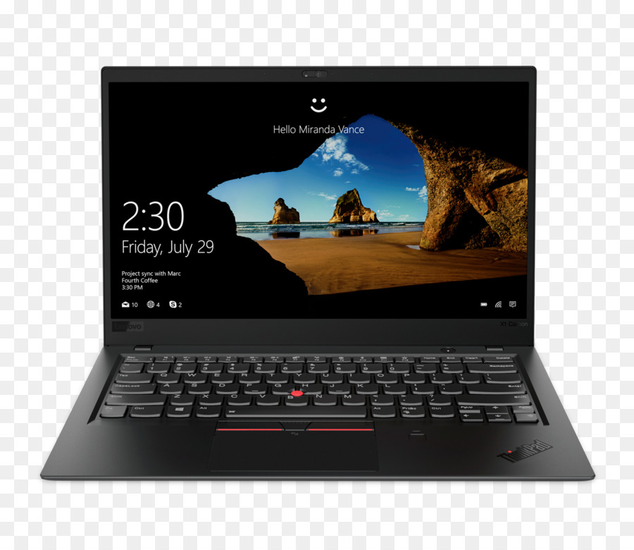 Thinkpad Serie X，Thinkpad X1 Carbon PNG