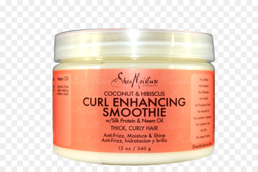 Crema，Sheamoisture De Coco Hibisco Curl Enhancing Batido PNG