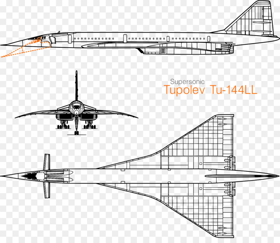 Túpolev Tu 144，Aeronave PNG