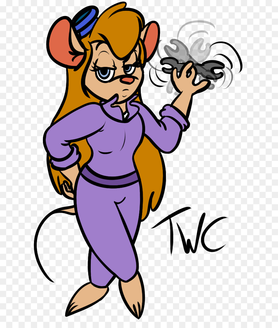 Gadget Hackwrench，Chip N Dale PNG