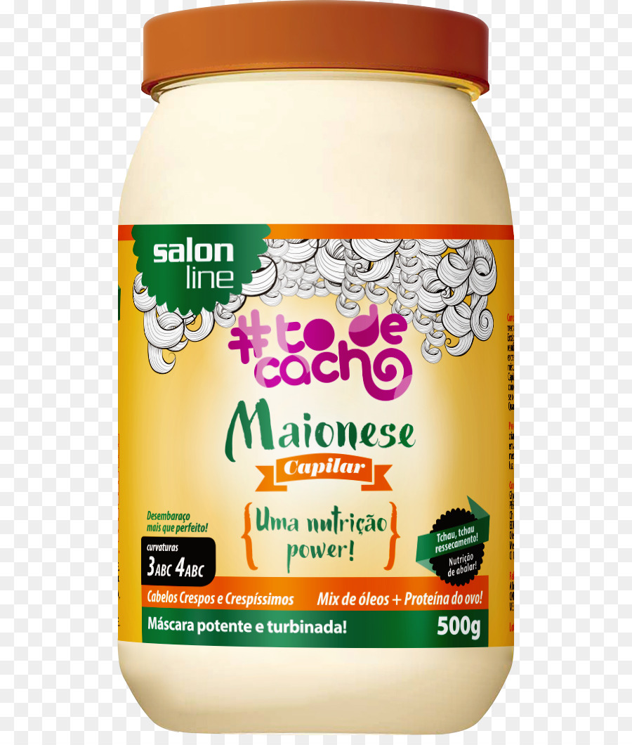 Mayonesa，Salon Línea Todecacho Que Tal Racimos De Los Sueños Crema Para Peinar PNG