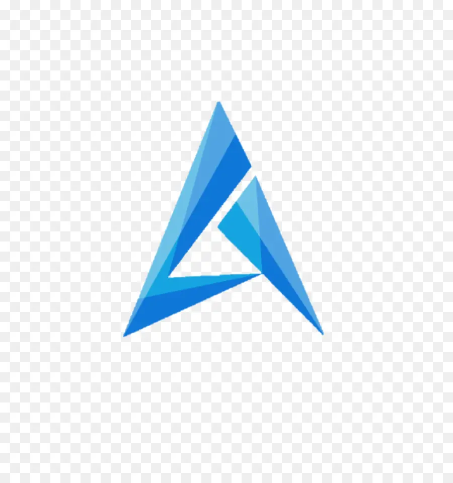 Logotipo Geométrico Azul，Geométrico PNG