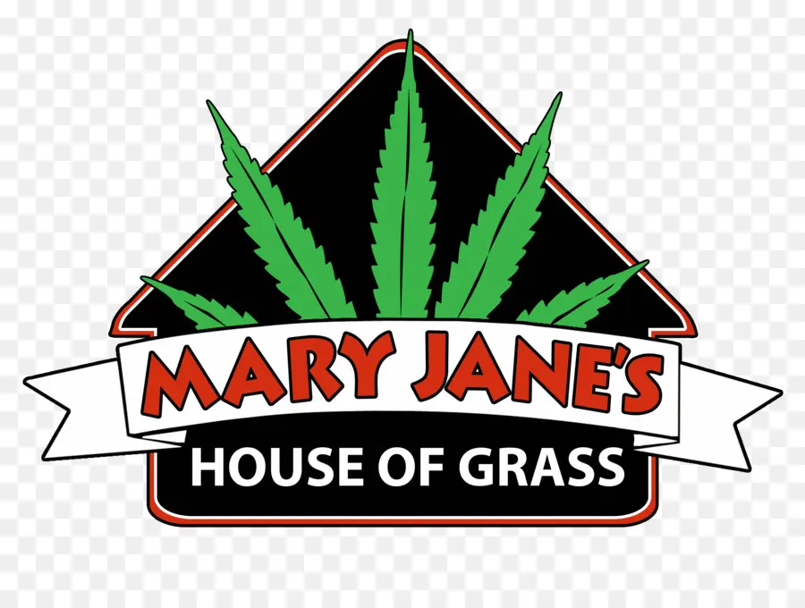 Mary Jane De La Casa De La Hierba En El Dispensario De，El Cannabis Tienda PNG