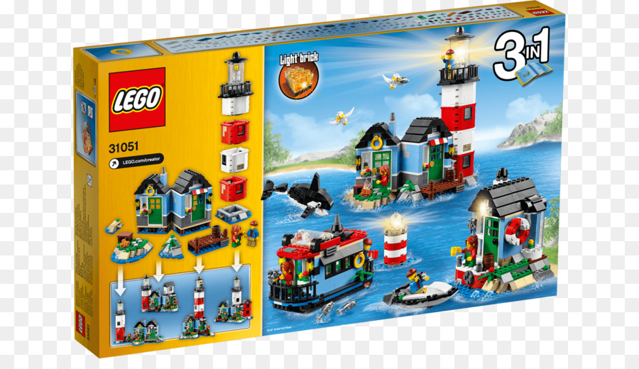 Lego 31051 Creador Lighthouse Point，Lego Creator PNG