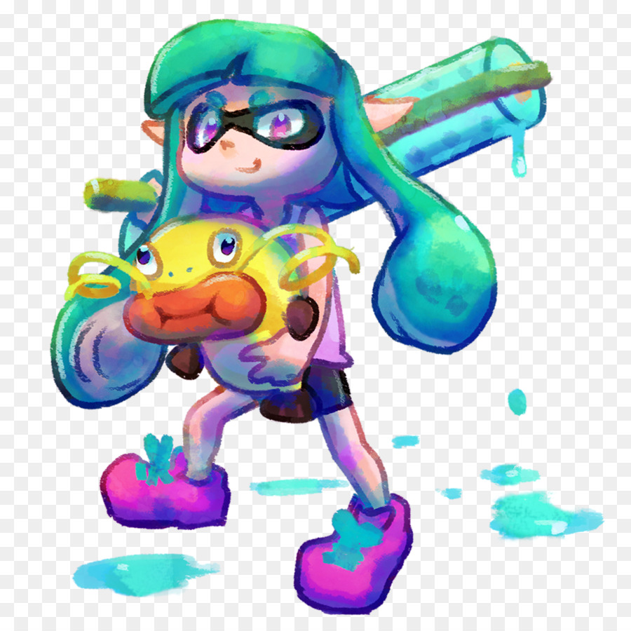 Splatoon，Wii U PNG