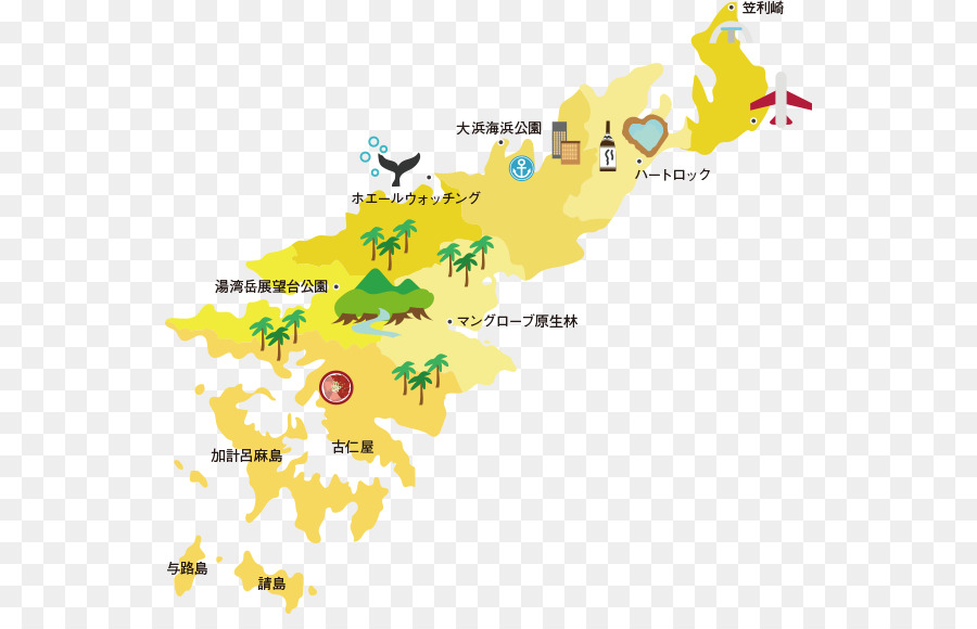 Kass Viaje Kagoshima，Kakeromajima PNG