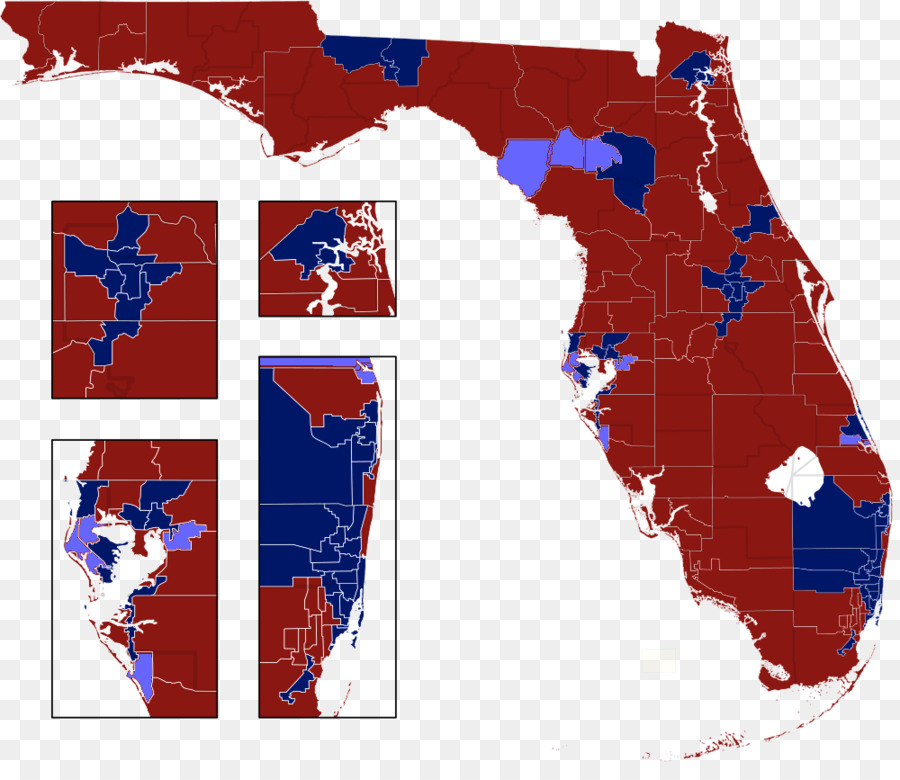 Florida，Mapa PNG