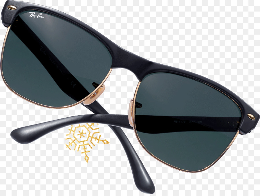 Rayban Clubmaster De Gran Tamaño，Gafas De Sol PNG