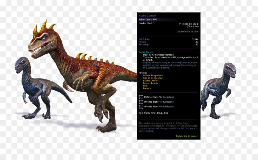 Neverwinter，Compsognathus PNG