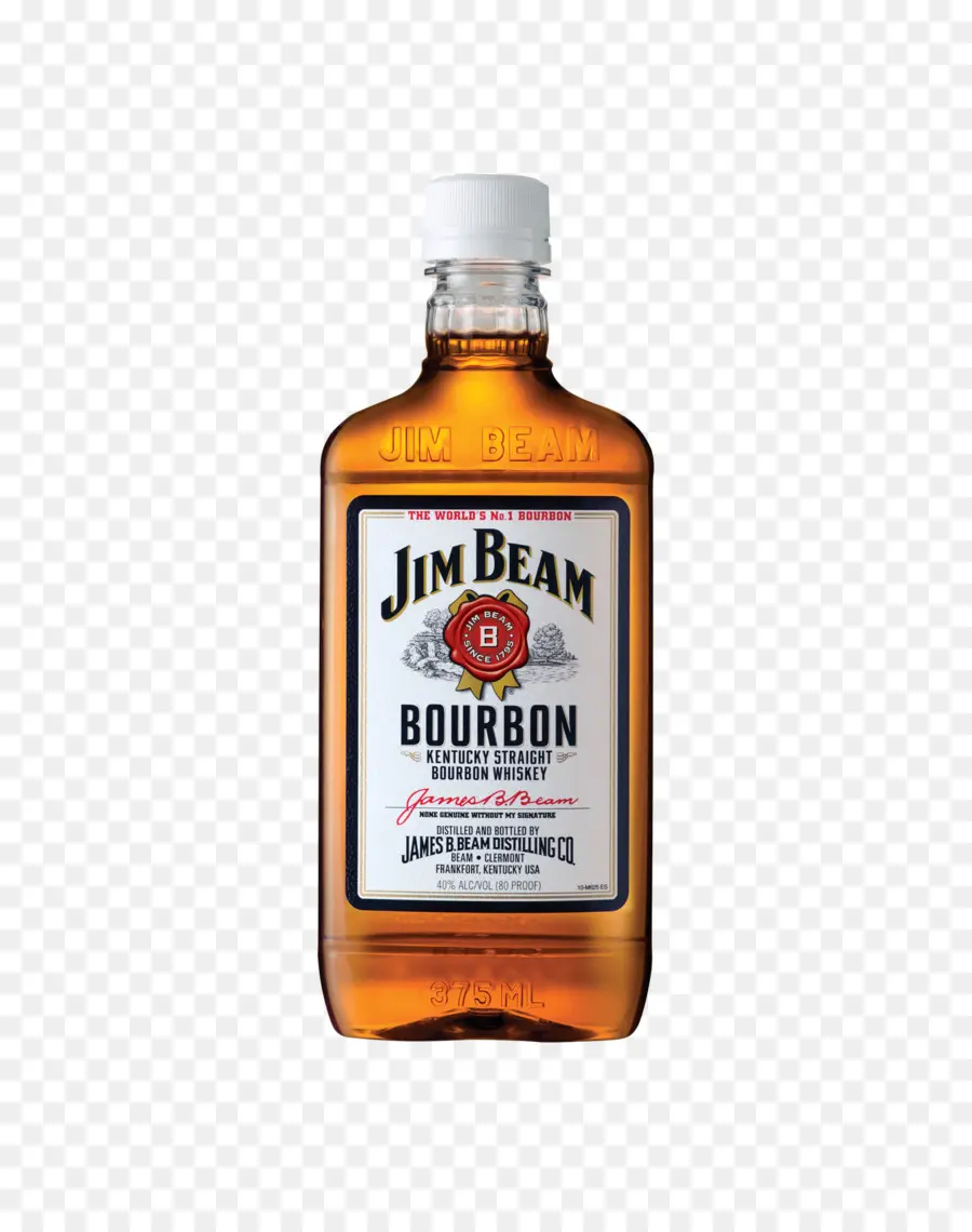 El Bourbon Whiskey，Jim Beam Blanco Etiqueta PNG