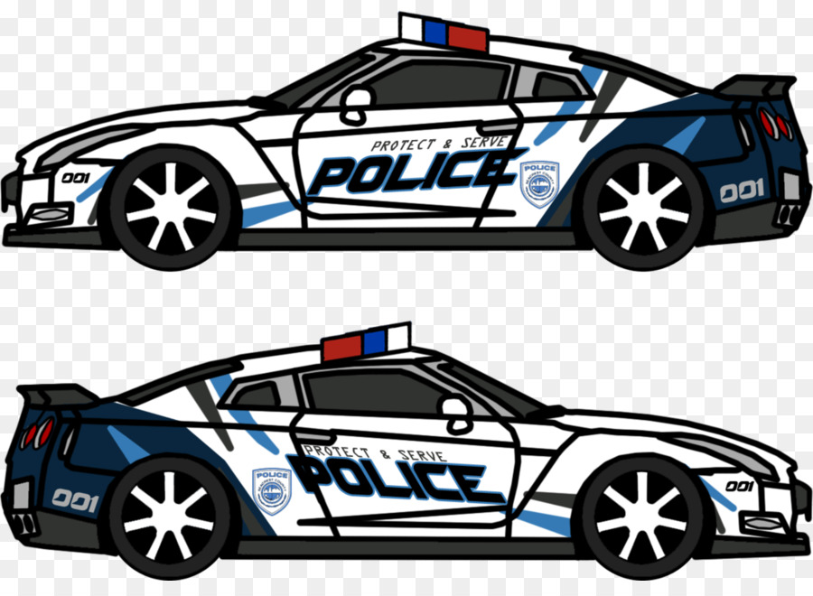 Coche De Policía，Nissan Skyline Gtr PNG