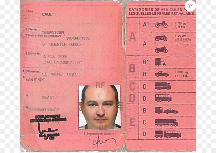 Documento De Identidad，La Licencia De Conducir PNG