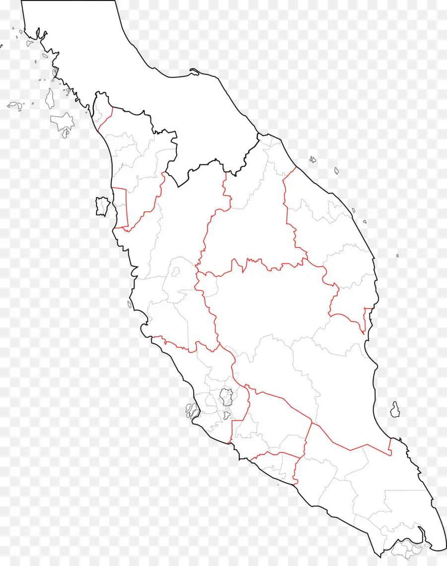 Malasia Peninsular，Mapa PNG