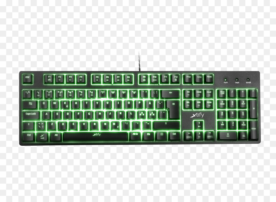 Teclado De La Computadora，Xtrfy K2rgb Mecánica De Juego De Teclado Kailh Interruptores Rojos Reino Unido Diseño PNG