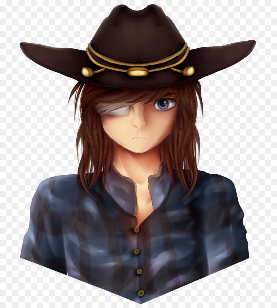 Carl Grimes，Rick Grimes PNG