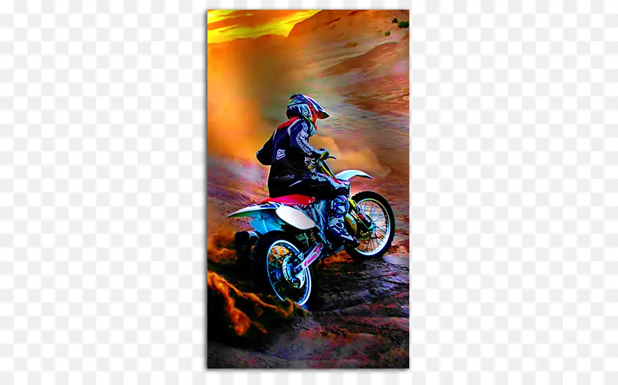 Motociclista En El Desierto，Equitación PNG