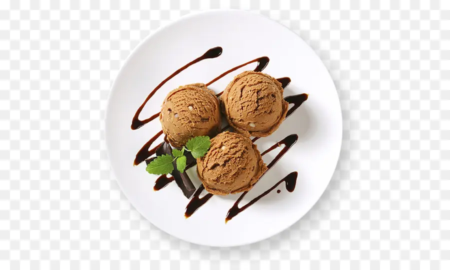 El Helado De Chocolate，Helado PNG