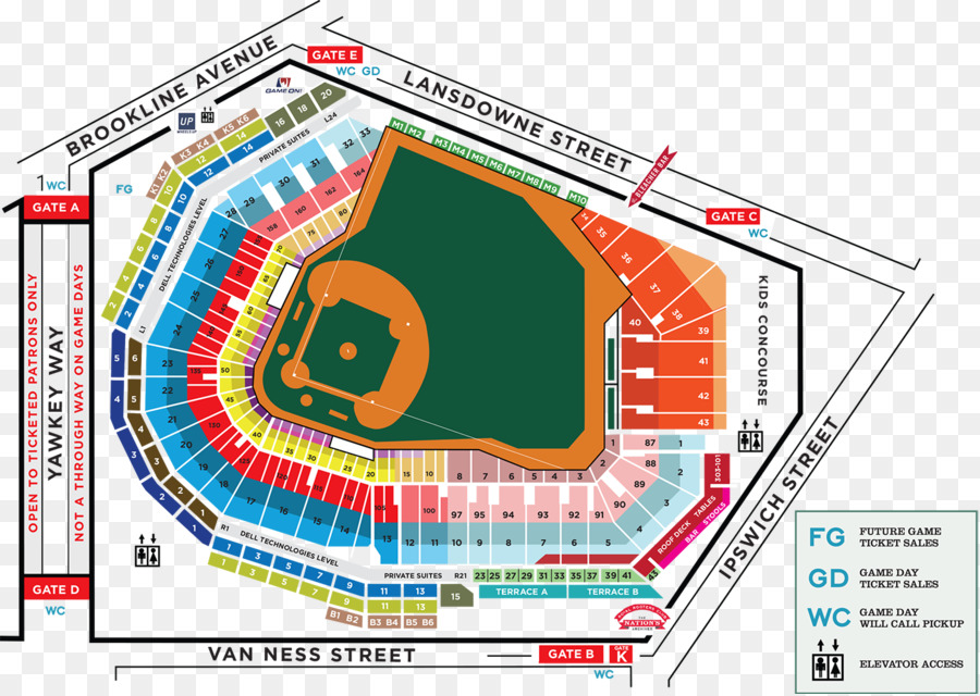 El Fenway Park，Los Medias Rojas De Boston PNG