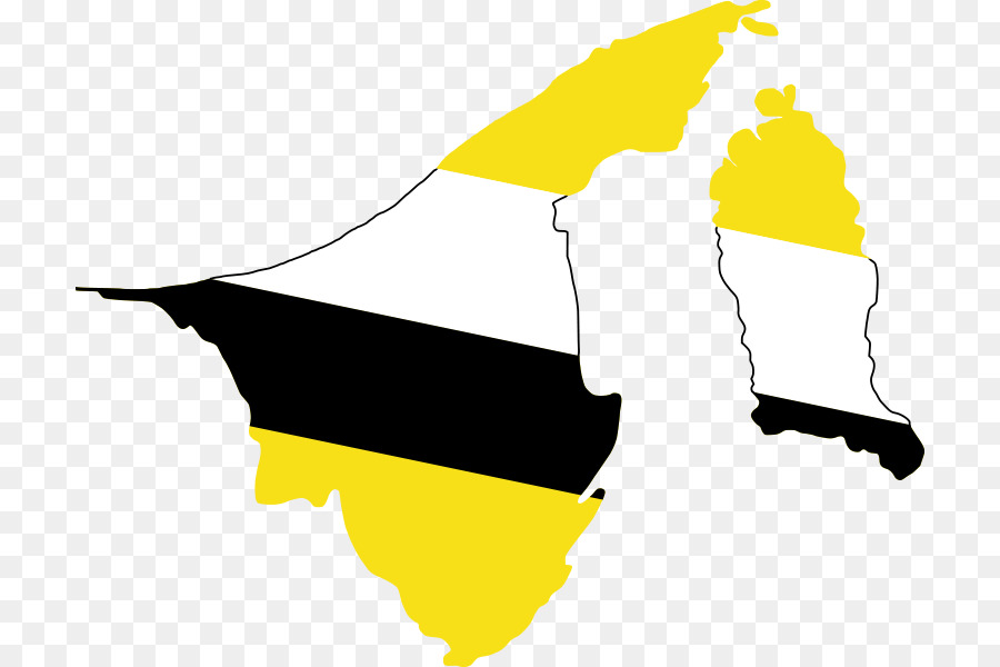 Bandera De Brunei，Mapa PNG