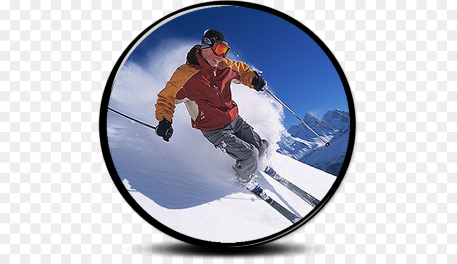 Esquiar，El Esquí Alpino PNG