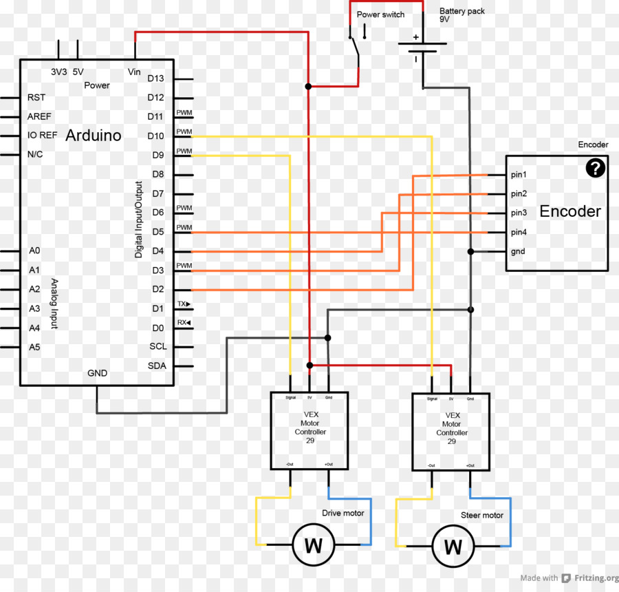 Arduino，Circuito Electrónico PNG