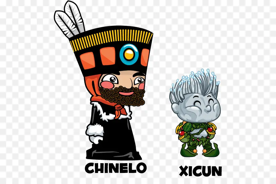 Chinelo Y Xicún，Personajes PNG