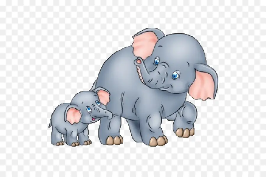 Elephantidae，Grandes Elefantes PNG