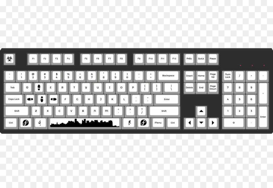 Teclado De La Computadora，Keycap PNG