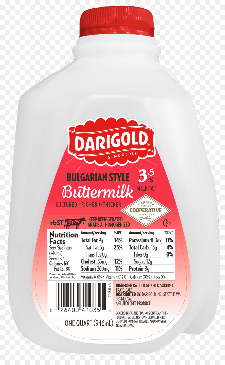 Darigold，La Leche PNG