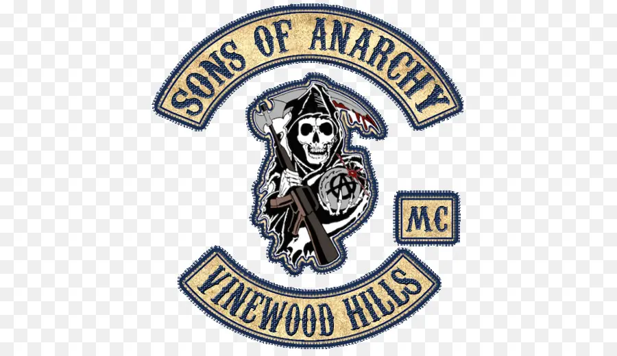 Parche De Vinewood Hills De Sons Of Anarchy，Club De Motociclistas PNG