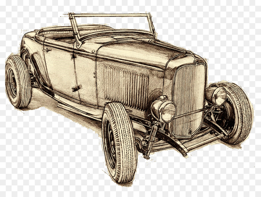 Coche Antiguo，Auto Modelo PNG