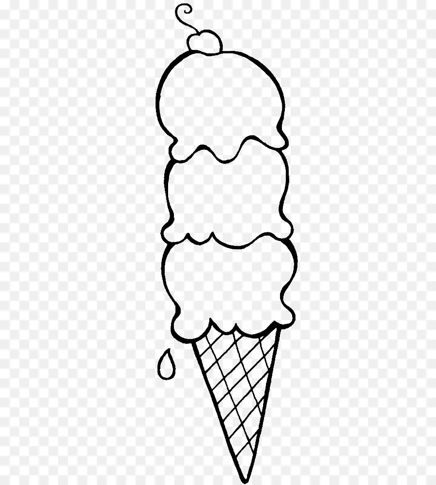 Conos De Helado，Helado PNG