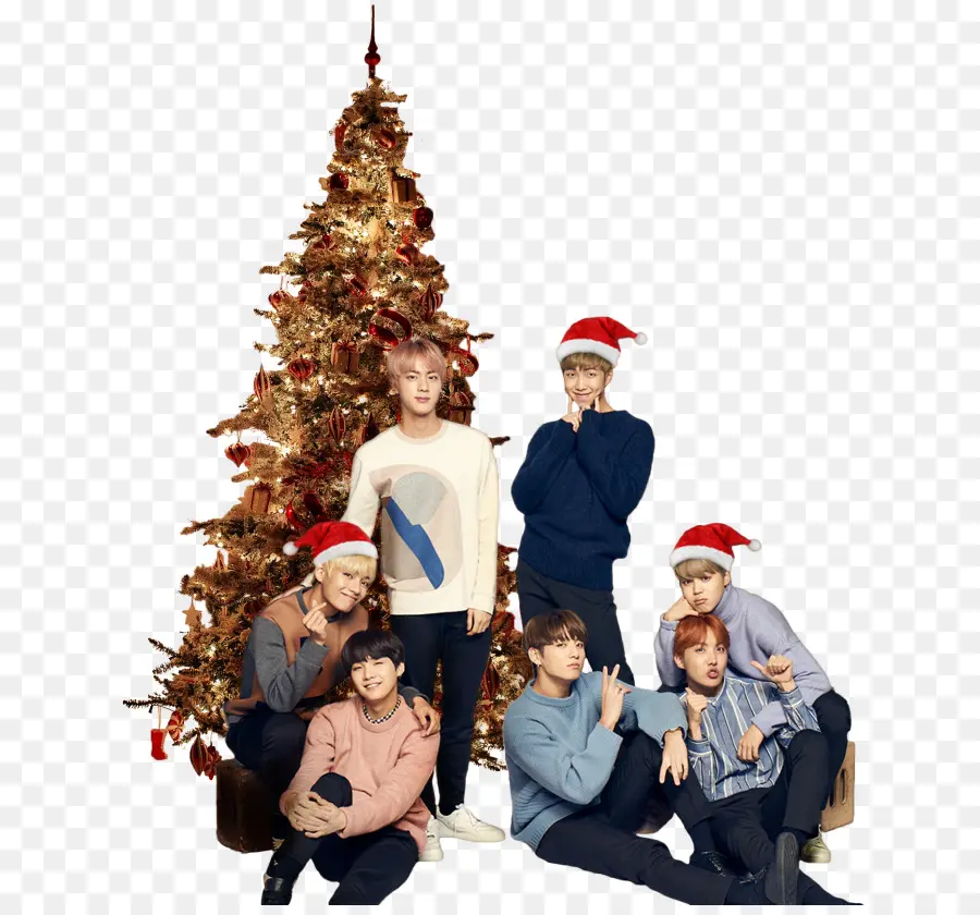 árbol De Navidad，Bts PNG