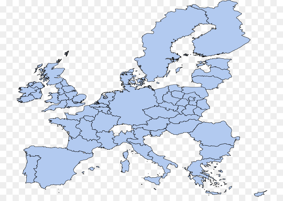 Mapa，La Unión Europea PNG