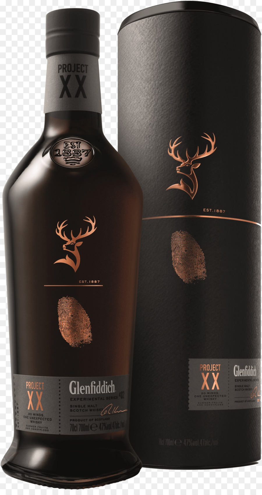 Glenfiddich，Whisky Single Malt PNG