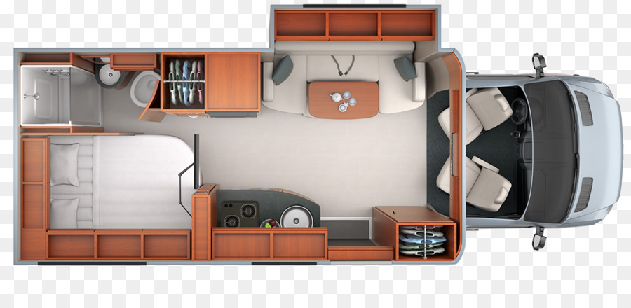 Autocaravana，Interior PNG