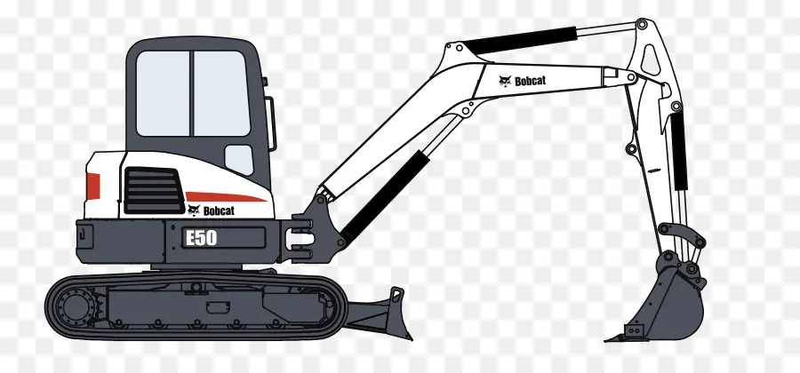 Bobcat Company，Excavadora Sobre Un Chasis Con Ruedas PNG