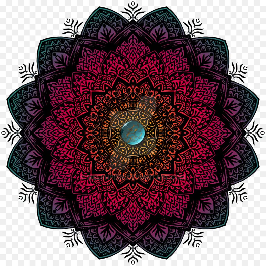 Color，Mandala PNG