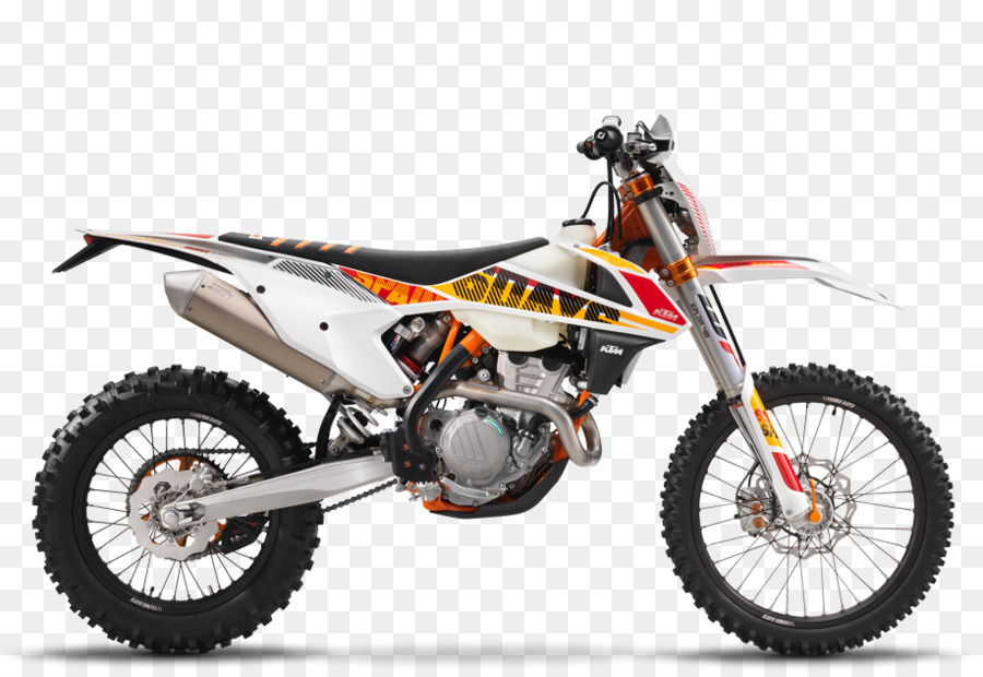 Moto De Cross Naranja，Motocicleta PNG