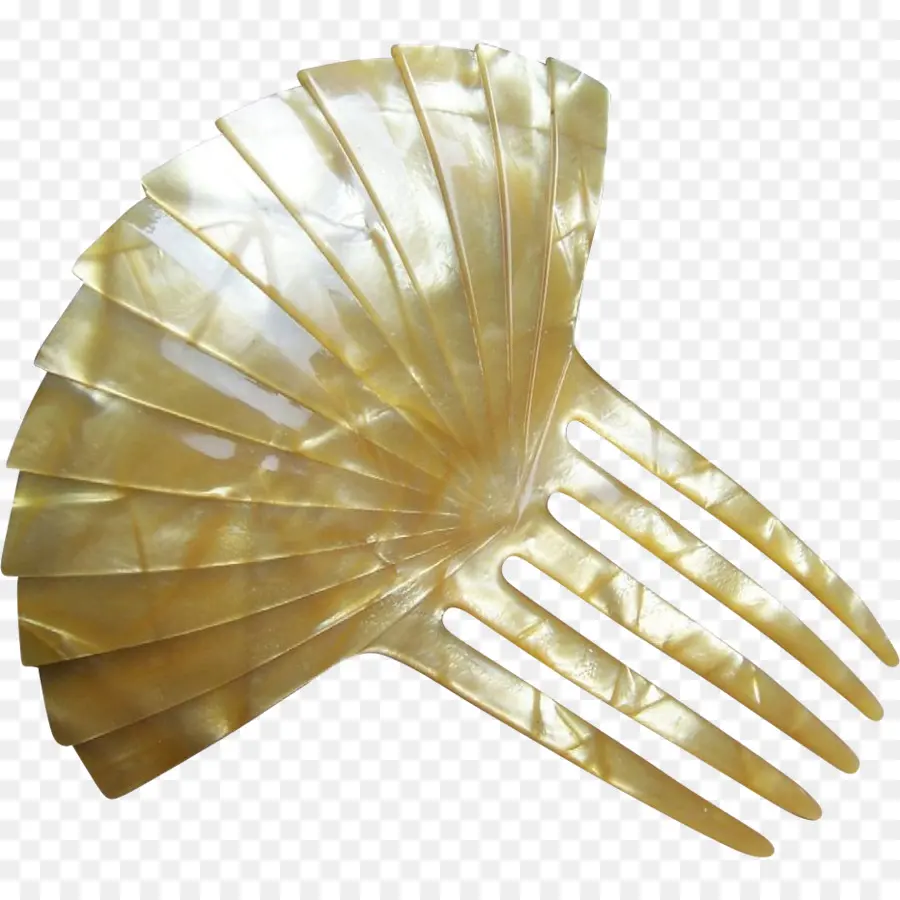 Peine De Pelo Dorado，Cabello PNG