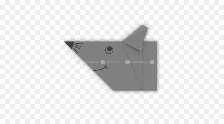 Ratón De Origami，Papel PNG