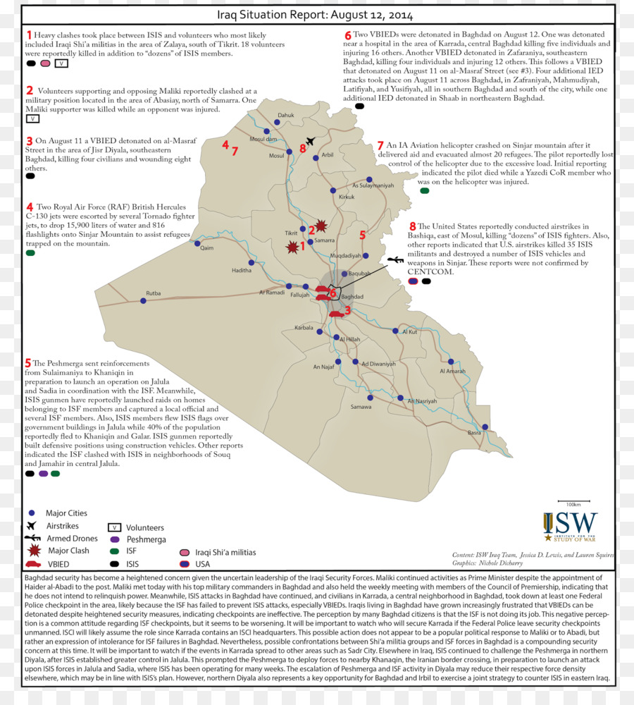 La Guerra De Irak，Mapa PNG