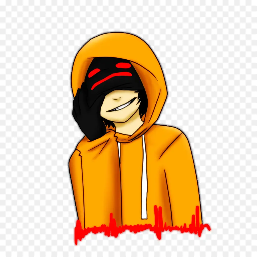 Sudadera Con Capucha，Creepypasta PNG